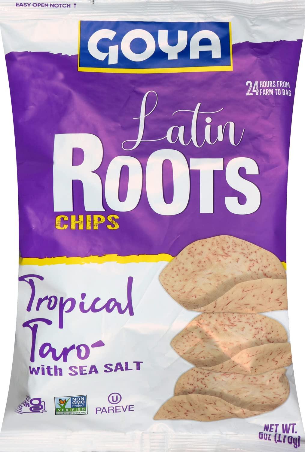 image:imageGoya Exotic Blend With Sea Salt Latin Roots Chips 6 Ounce Pack of 6Taro