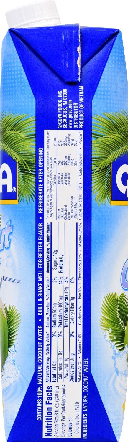 image:imageGoya Foods 100 Pure Coconut Water 3379 Ounce