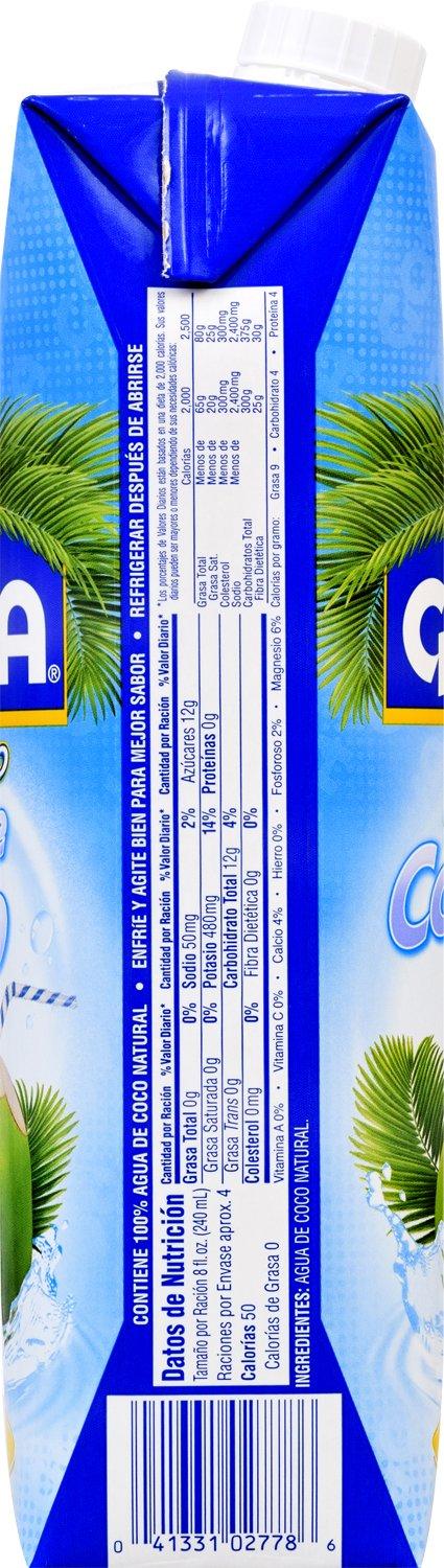 image:imageGoya Foods 100 Pure Coconut Water 3379 Ounce