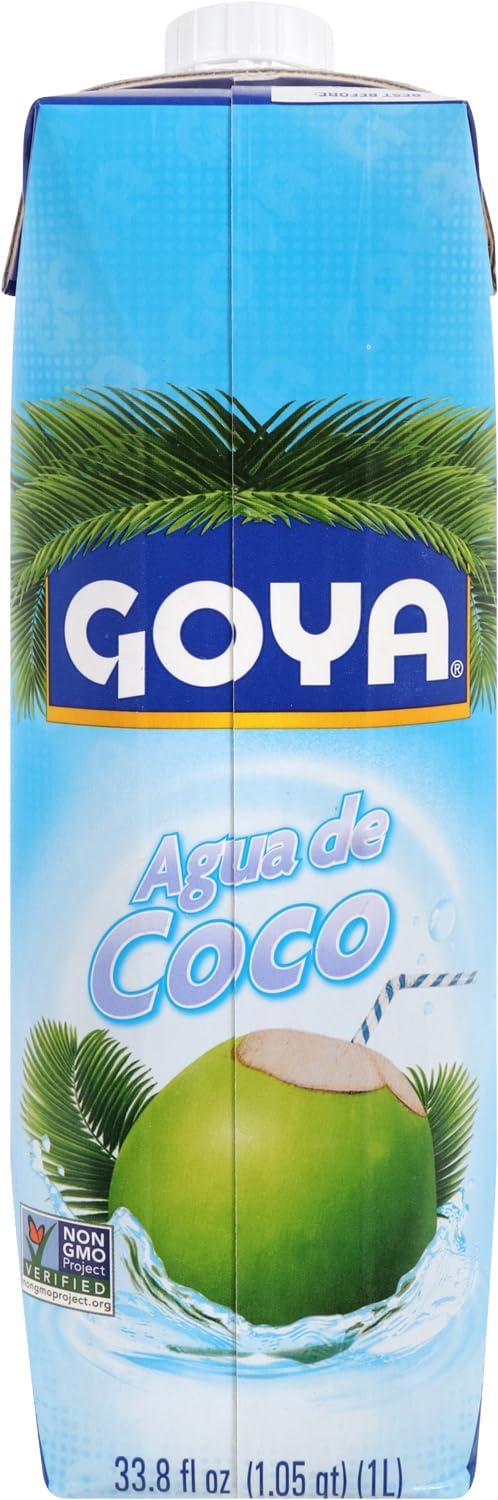 image:imageGoya Foods 100 Pure Coconut Water 3379 Ounce338 Fl Oz Pack of 2