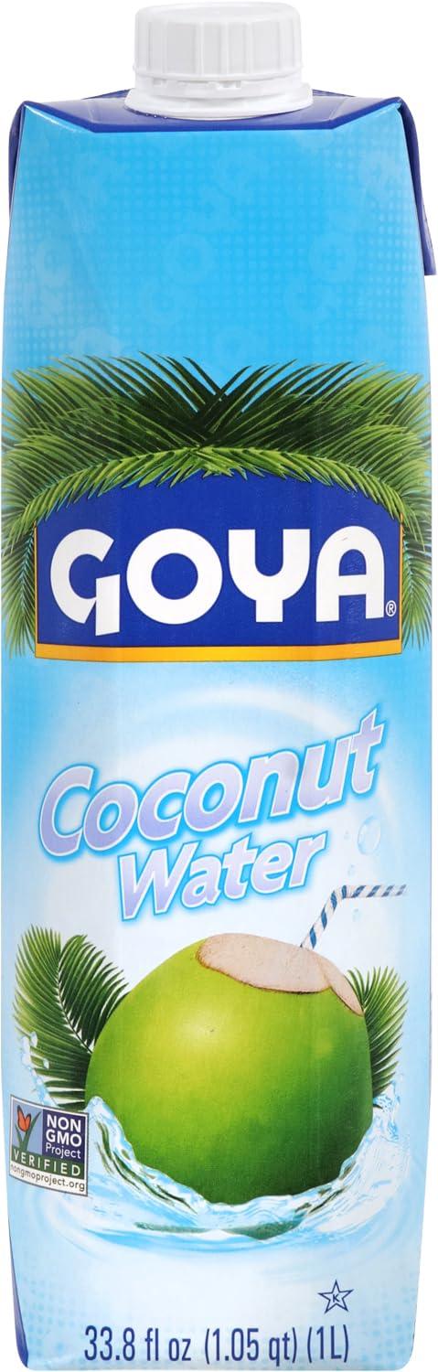 image:imageGoya Foods 100 Pure Coconut Water 3379 Ounce338 Fl Oz Pack of 2