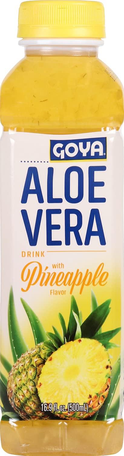 image:imageGoya Foods Aloe Vera Drink With Pineapple Flavor 169 Fl Oz Pack of 12