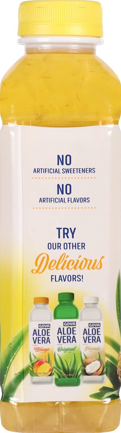 image:imageGoya Foods Aloe Vera Drink With Pineapple Flavor 169 Fl Oz Pack of 12