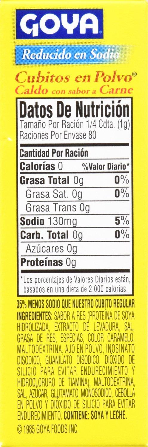 image:imageGoya Foods Beef Bouillon Reduced Sodium 282 Ounce282 Ounce Pack of 2