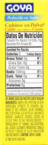 image:imageGoya Foods Chicken Bouillon Reduced Sodium 282 Ounce Pack of 24Beef