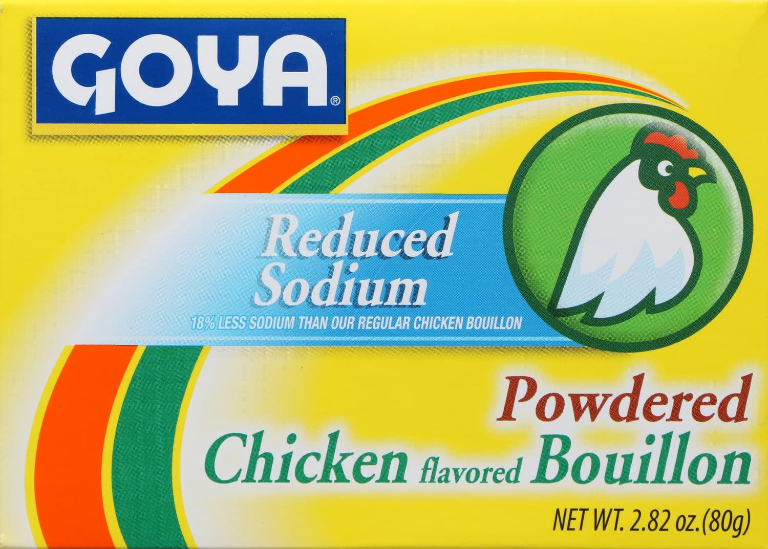 image:imageGoya Foods Chicken Bouillon Reduced Sodium 282 Ounce Pack of 24Chicken