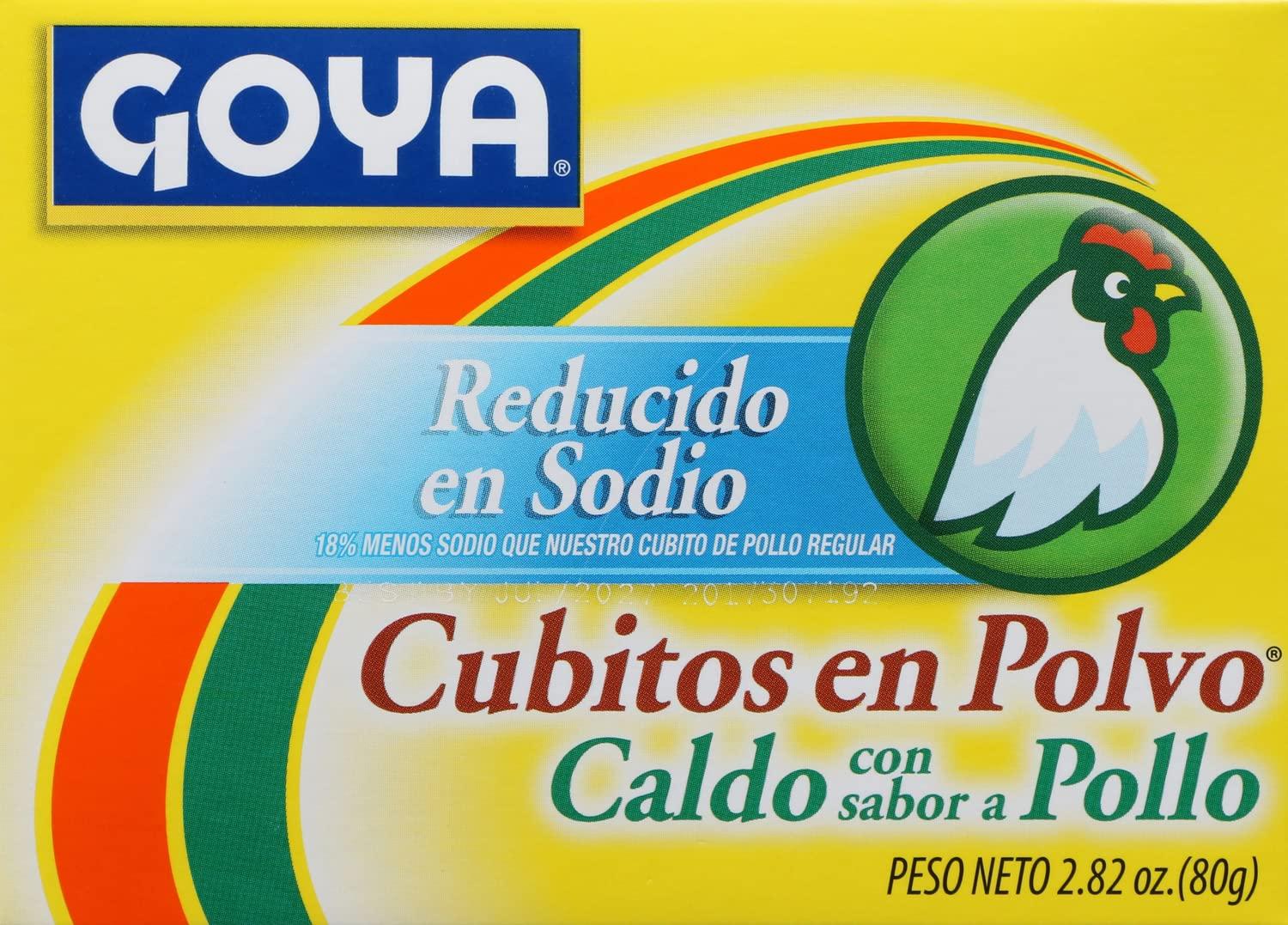image:imageGoya Foods Chicken Bouillon Reduced Sodium 282 Ounce Pack of 24Chicken