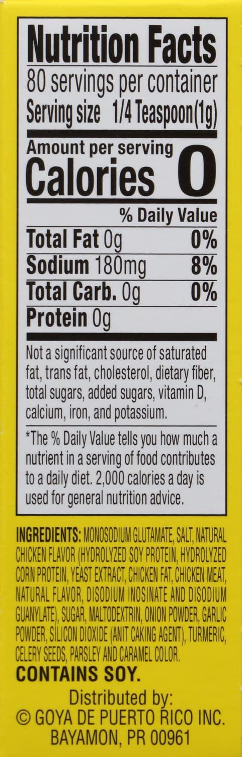 image:imageGoya Foods Chicken Bouillon Reduced Sodium 282 Ounce Pack of 24Chicken