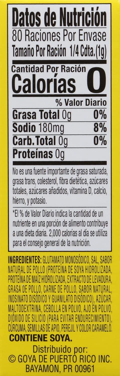 image:imageGoya Foods Chicken Bouillon Reduced Sodium 282 Ounce Pack of 24Chicken