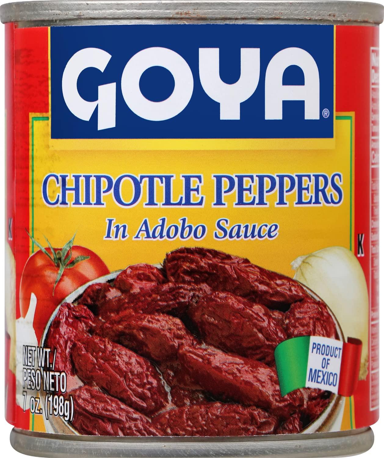 image:imageGoya Foods Chipotle Peppers in Adobo Sauce 7 Ounce Pack of 12SmokySmoked Adobo