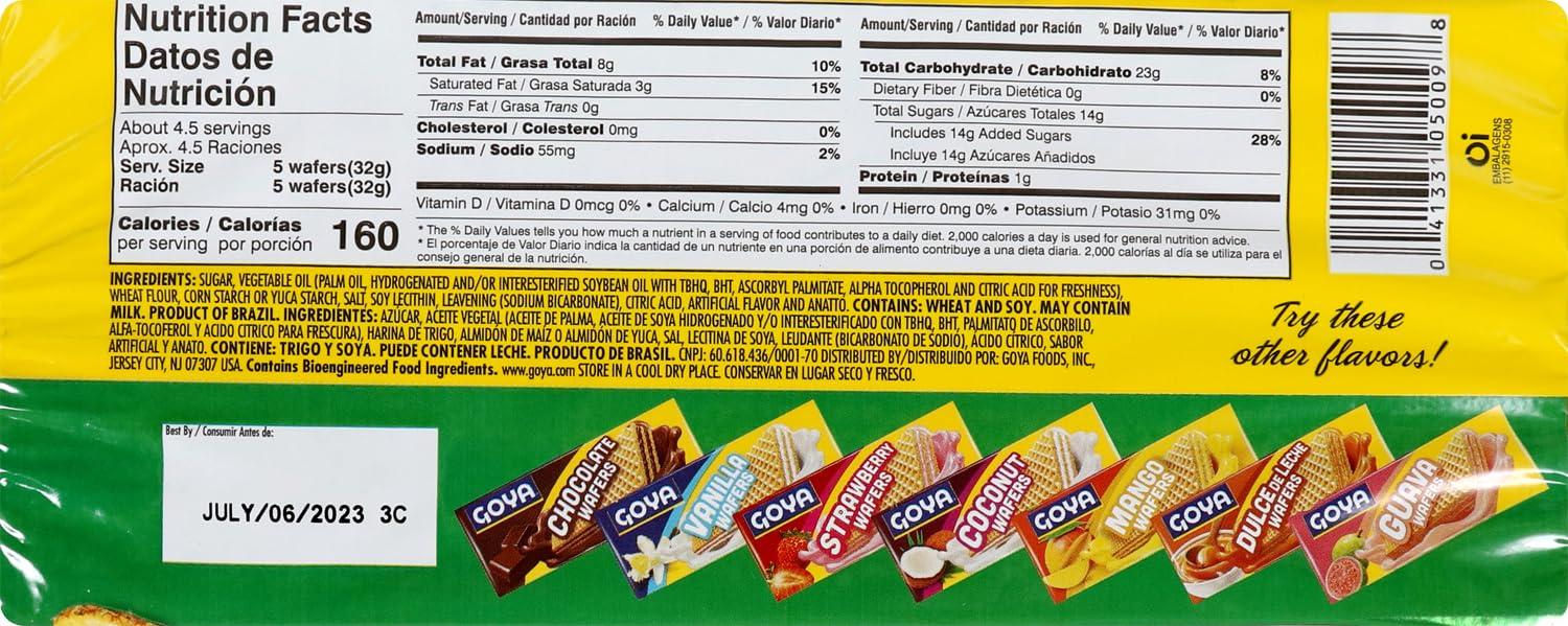 image:imageGoya Foods Chocolate Wafers 494 Ounce Pack of 24Pineapple