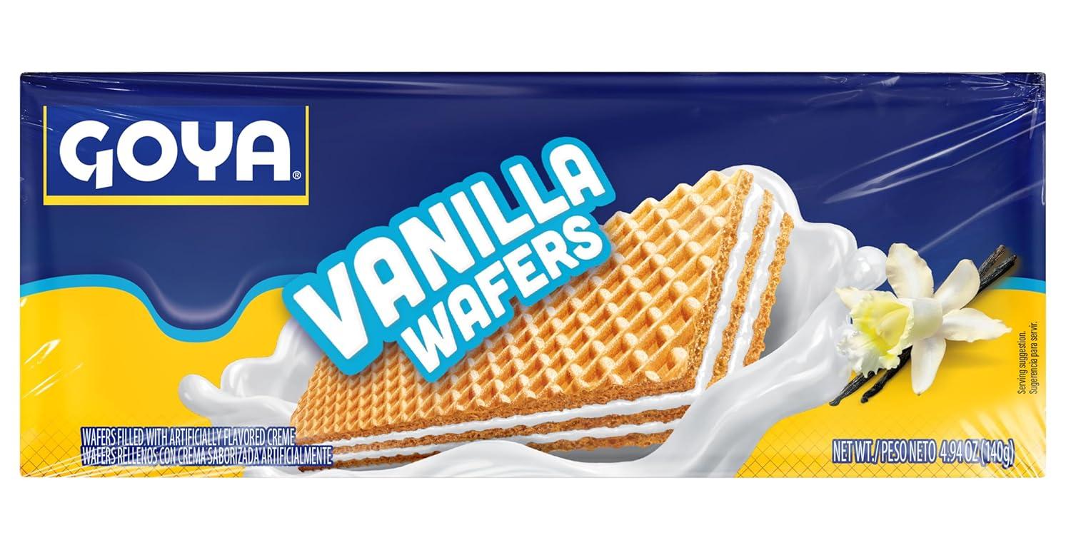 image:imageGoya Foods Chocolate Wafers 494 Ounce Pack of 24Vanilla