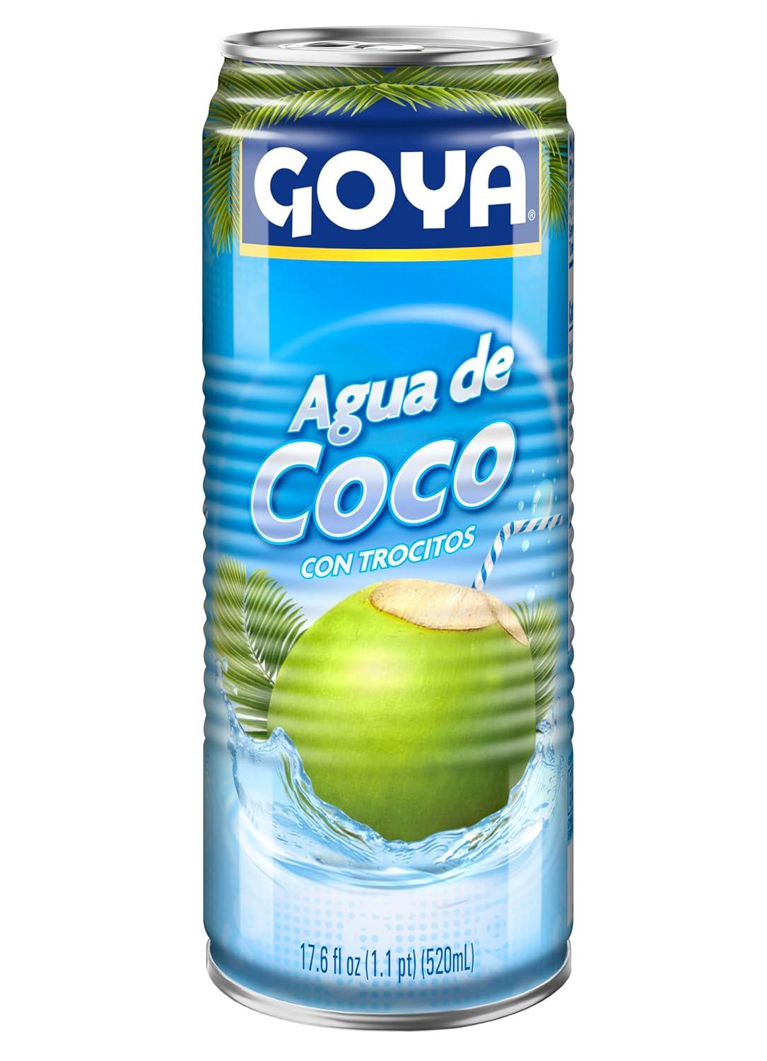 image:imageGoya Foods Coconut Water with Pulp 176 Ounce Pack of 12
