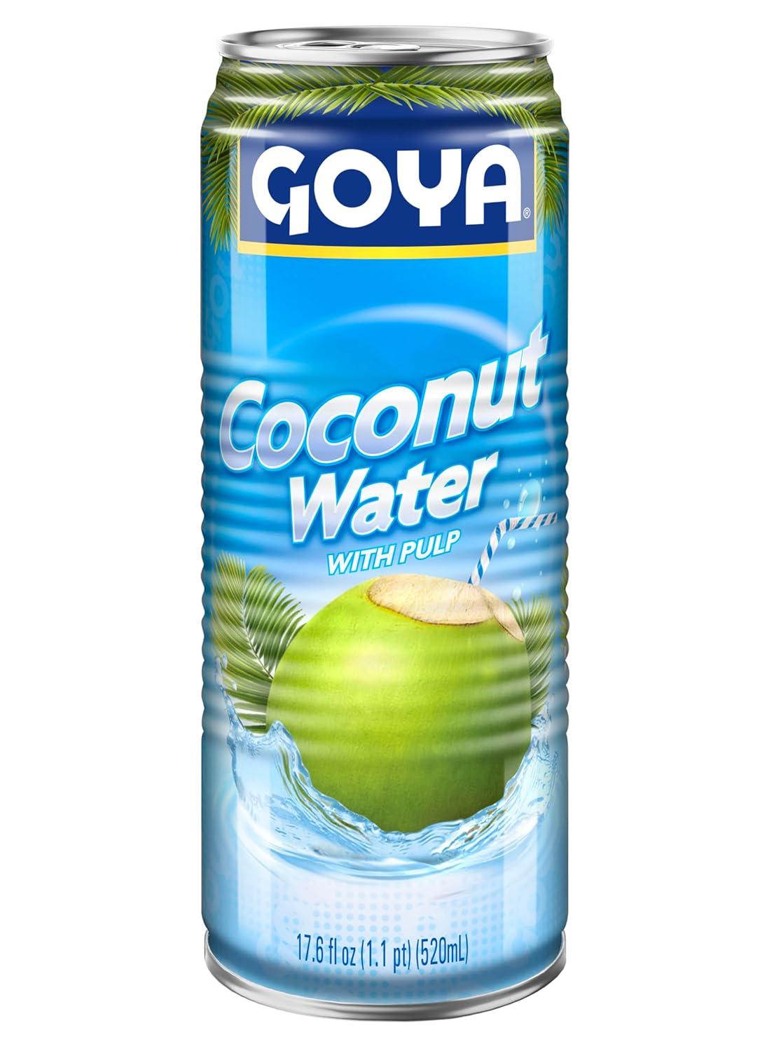 image:imageGoya Foods Coconut Water with Pulp 176 Ounce Pack of 12