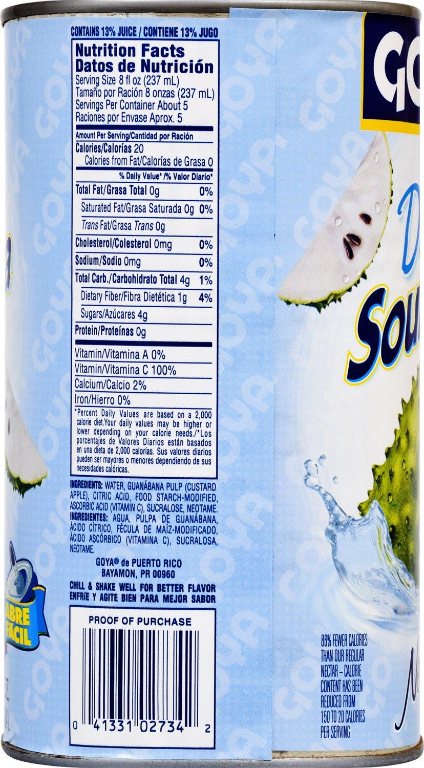 image:imageGoya Foods Diet Guanabana Nectar Soursop 96 Fl Oz Pack of 2442Ounce