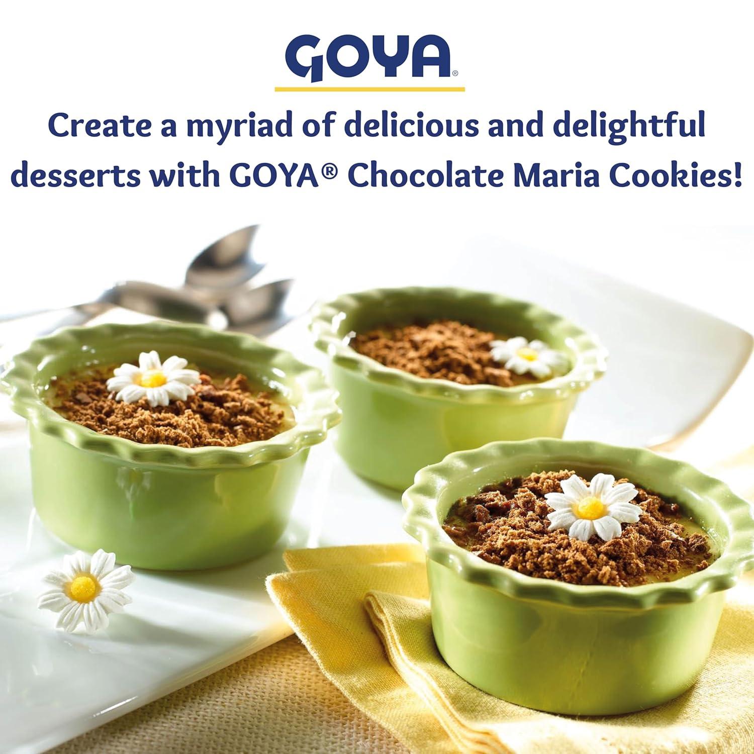 image:imageGoya Foods Golden Maria Sandwich Cookies with Chocolate Flavored Filling 51 Ounce Pack of 24Chocolate
