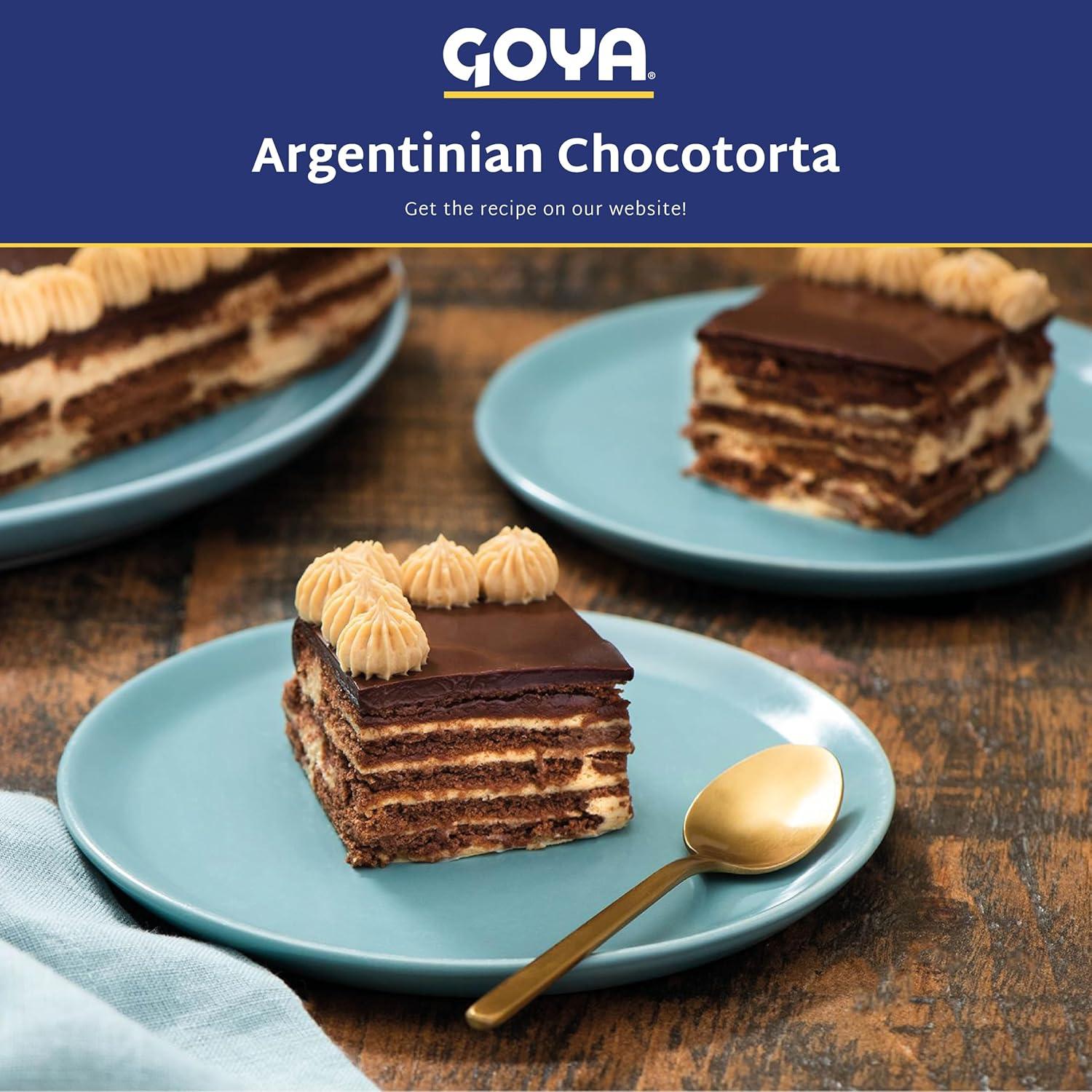image:imageGoya Foods Golden Maria Sandwich Cookies with Chocolate Flavored Filling 51 Ounce Pack of 24Chocolate