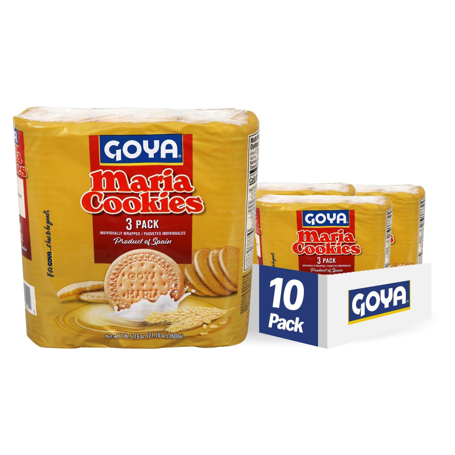 image:imageGoya Foods Golden Maria Sandwich Cookies with Chocolate Flavored Filling 51 Ounce Pack of 24Original