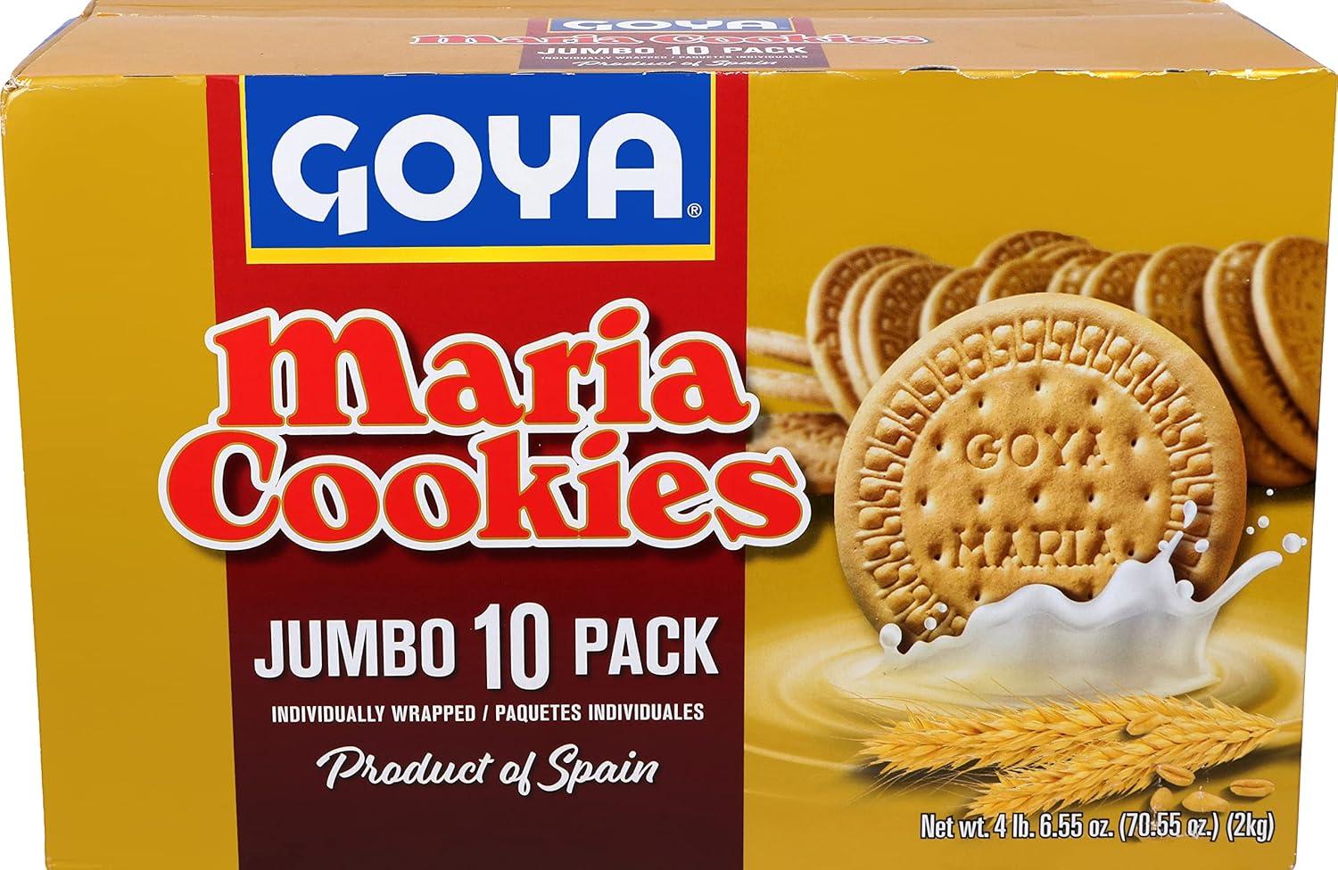 image:imageGoya Foods Golden Maria Sandwich Cookies with Chocolate Flavored Filling 51 Ounce Pack of 24Original