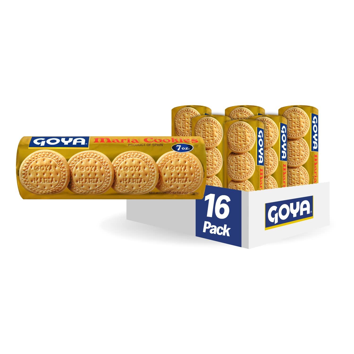 image:imageGoya Foods Golden Maria Sandwich Cookies with Chocolate Flavored Filling 51 Ounce Pack of 24Original