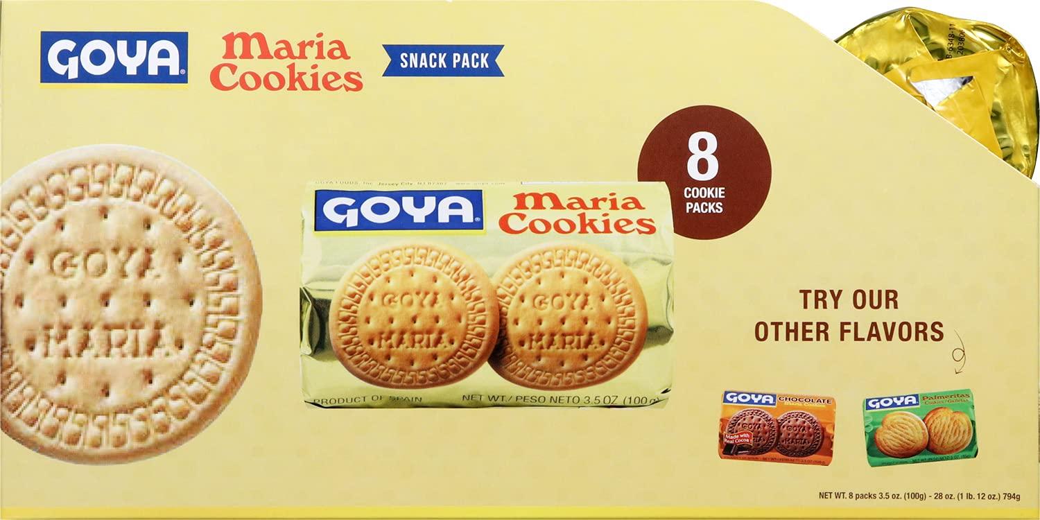 image:imageGoya Foods Golden Maria Sandwich Cookies with Chocolate Flavored Filling 51 Ounce Pack of 24Original