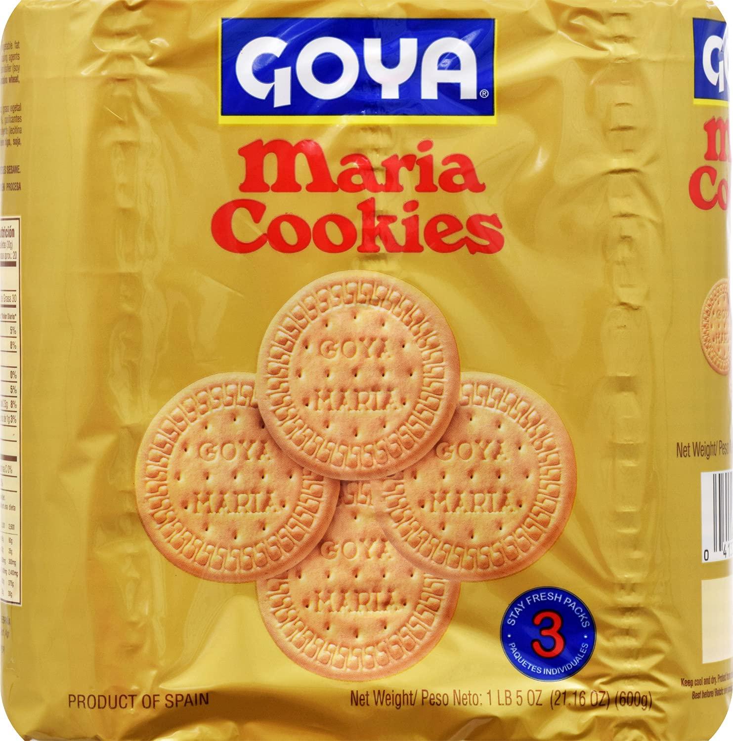 image:imageGoya Foods Golden Maria Sandwich Cookies with Chocolate Flavored Filling 51 Ounce Pack of 24Original