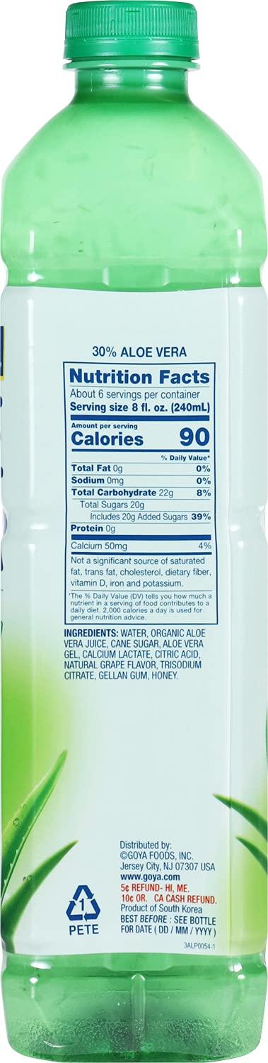 image:imageGoya Foods Goya Aloe Vera Drink With Coconut Flavor 169 Fl Oz Pack of 12Aloe vera
