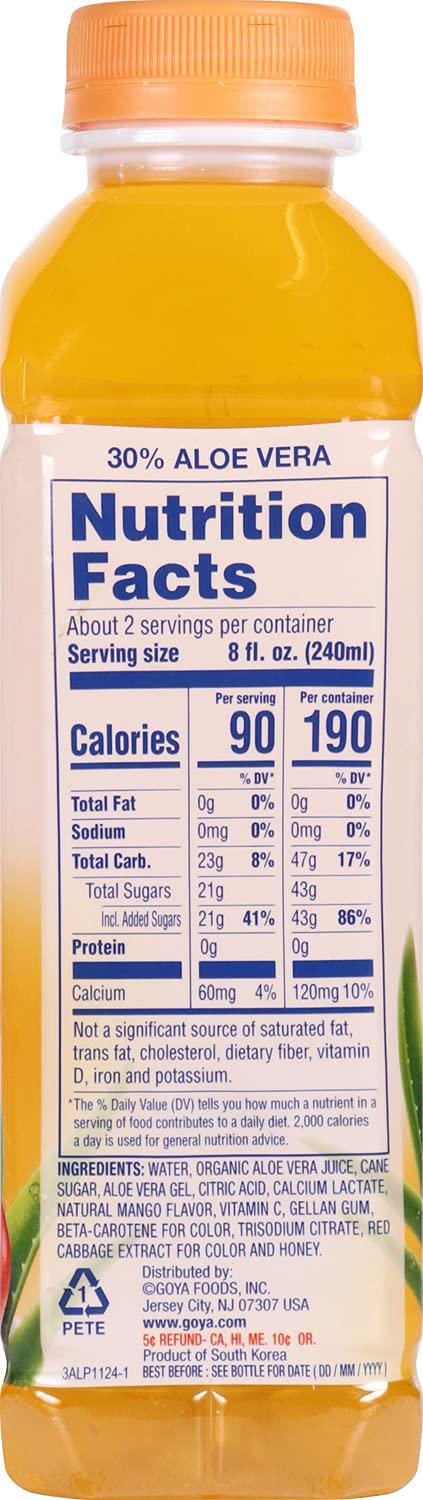 image:imageGoya Foods Goya Aloe Vera Drink With Coconut Flavor 169 Fl Oz Pack of 12Mango