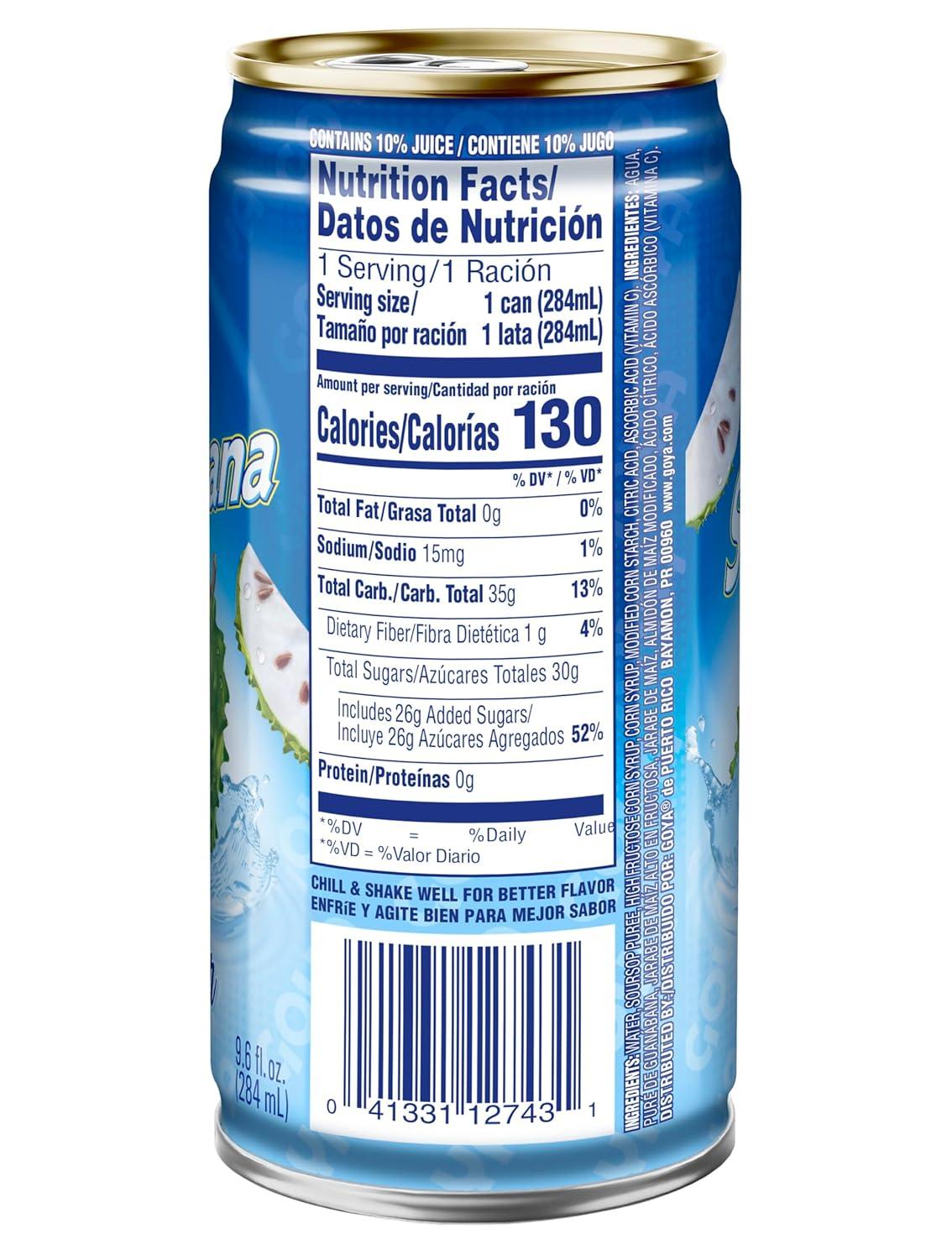 image:imageGoya Foods Guanabana Soursop Nectar 96 Fl Oz Pack of 2496 Fl Oz Pack of 24