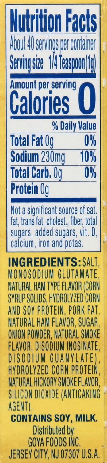 image:imageGoya Foods Ham Flavored Concentrate Reduced Sodium 141 Ounce Pack of 36Ham