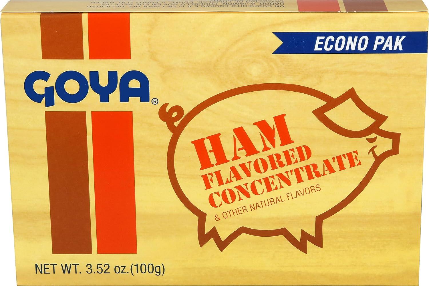 image:imageGoya Foods Ham Flavored Concentrate Reduced Sodium 141 Ounce Pack of 36Ham
