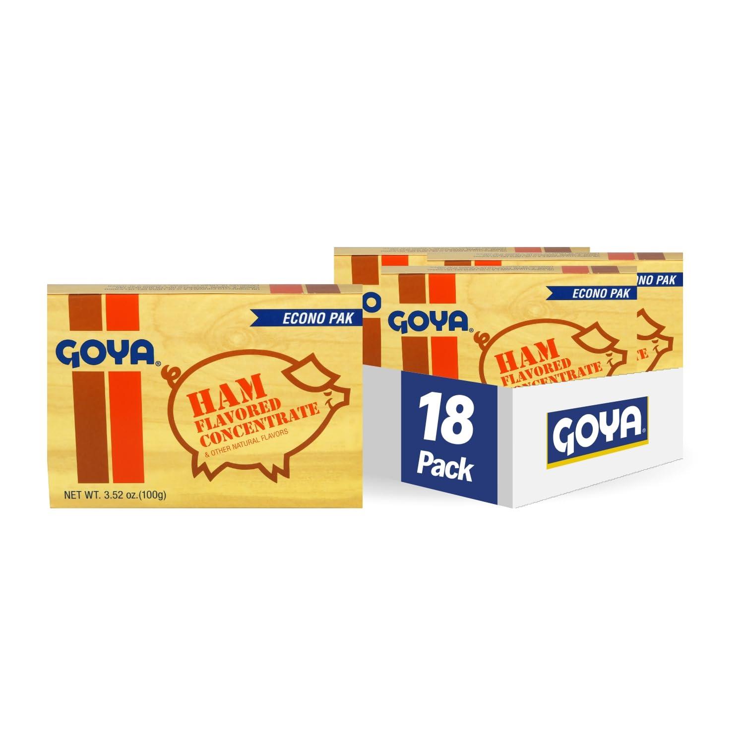 image:imageGoya Foods Ham Flavored Concentrate Reduced Sodium 141 Ounce Pack of 36Ham