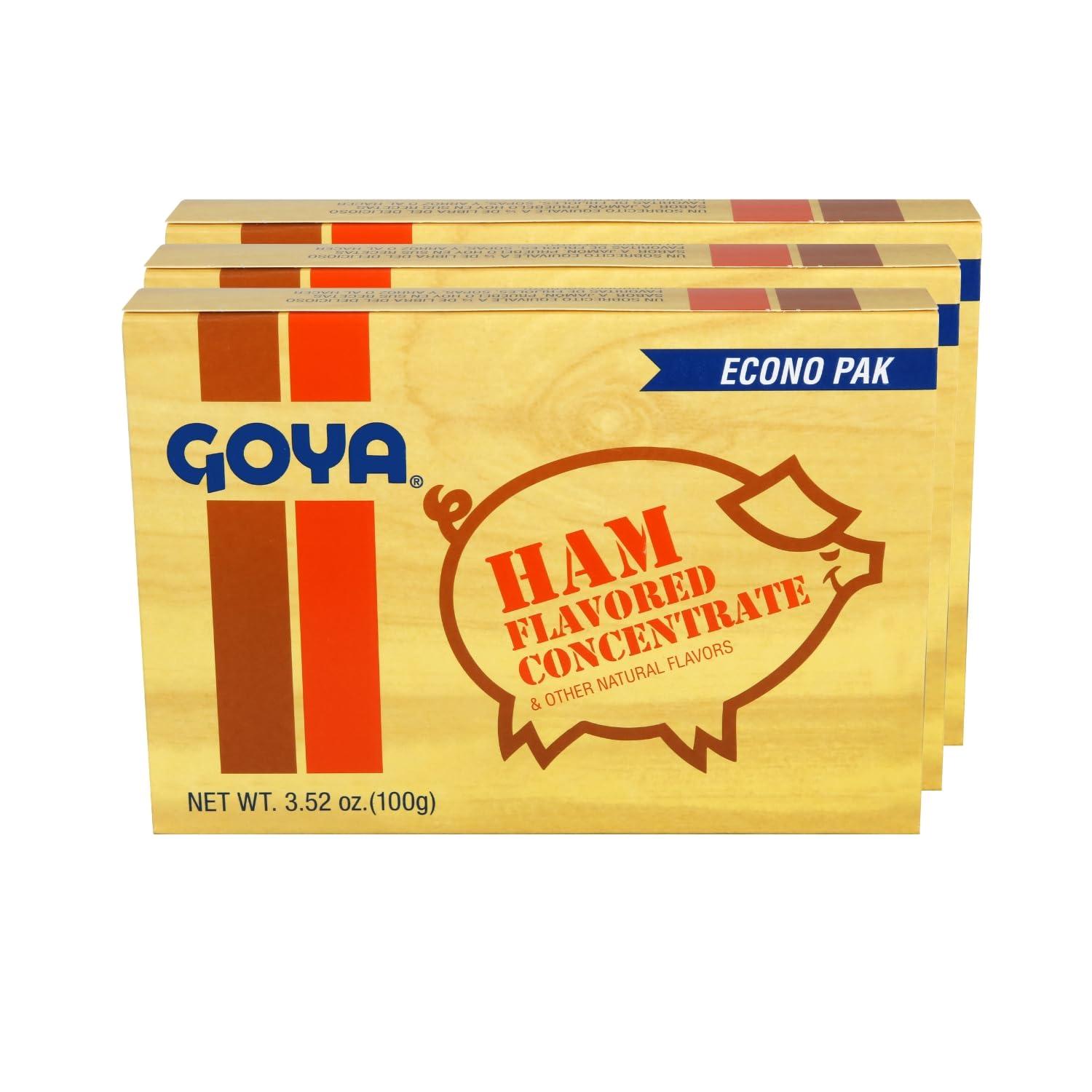 image:imageGoya Foods Ham Flavored Concentrate Reduced Sodium 141 Ounce Pack of 36Ham
