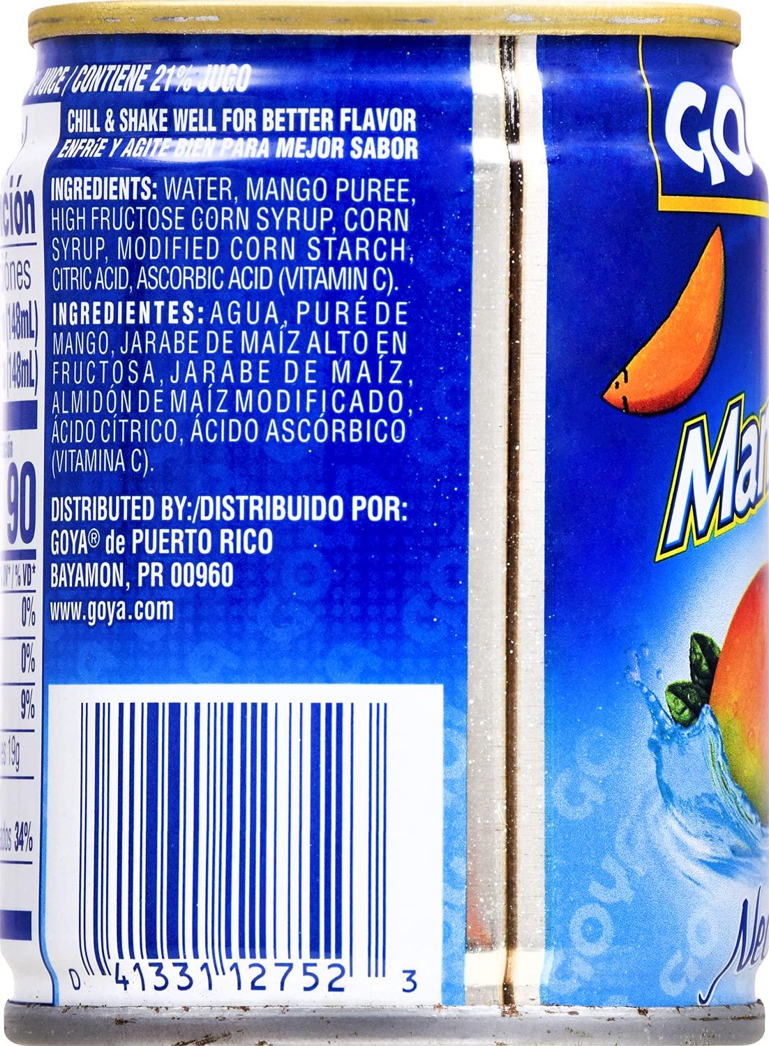 image:imageGoya Foods Mango Nectar 338 Fl Oz Pack of 125 Fl Oz Pack of 48