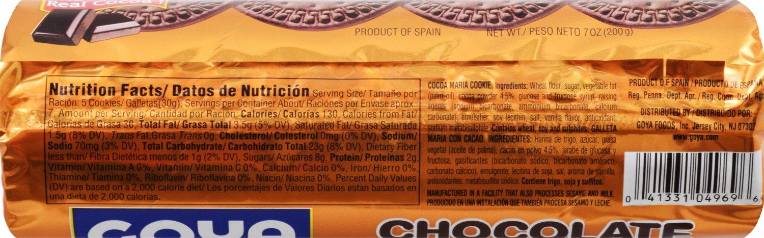image:imageGoya Foods Maria Cookies Chocolate 7 Ounce Pack of 16