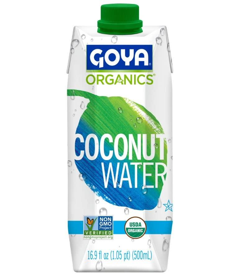image:imageGoya Foods Organic Coconut Water 100 Pure 169 Fl Oz Pack of 24
