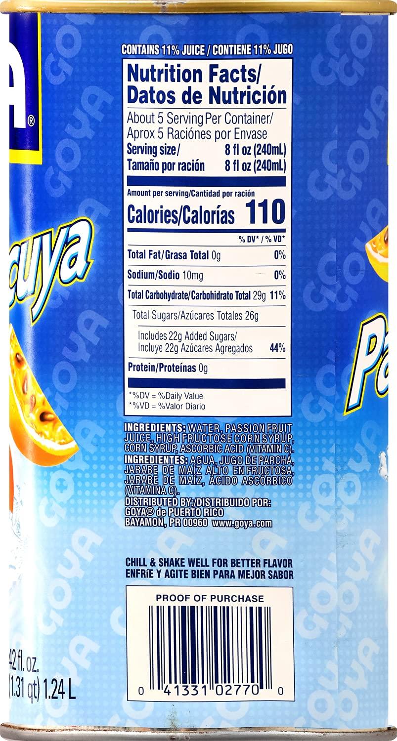 image:imageGoya Foods Passion Fruit Cocktail 96 Fl Oz Pack of 24504 Fl Oz Pack of 1