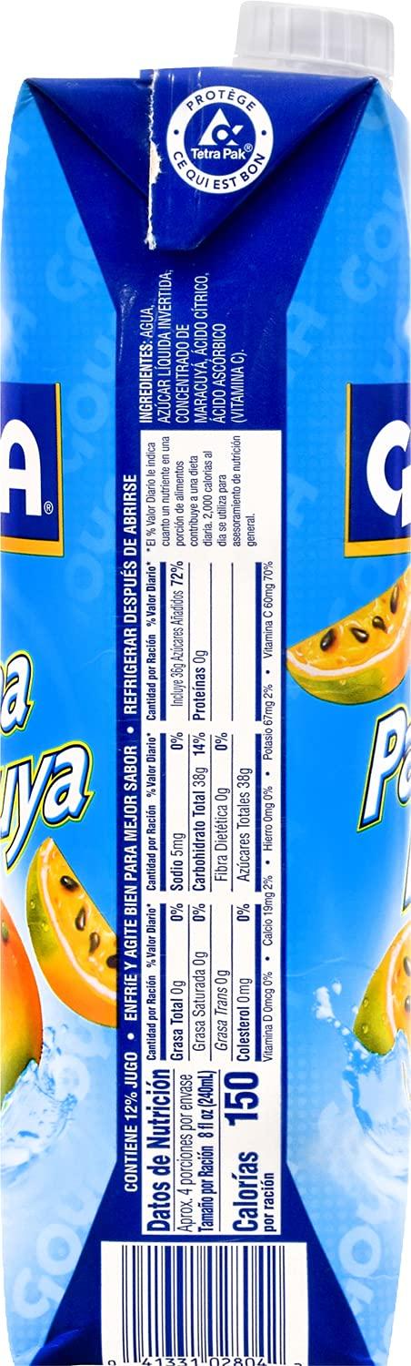image:imageGoya Foods Passion Fruit Nectar 338 Fl Oz338 Fl Oz Pack of 1