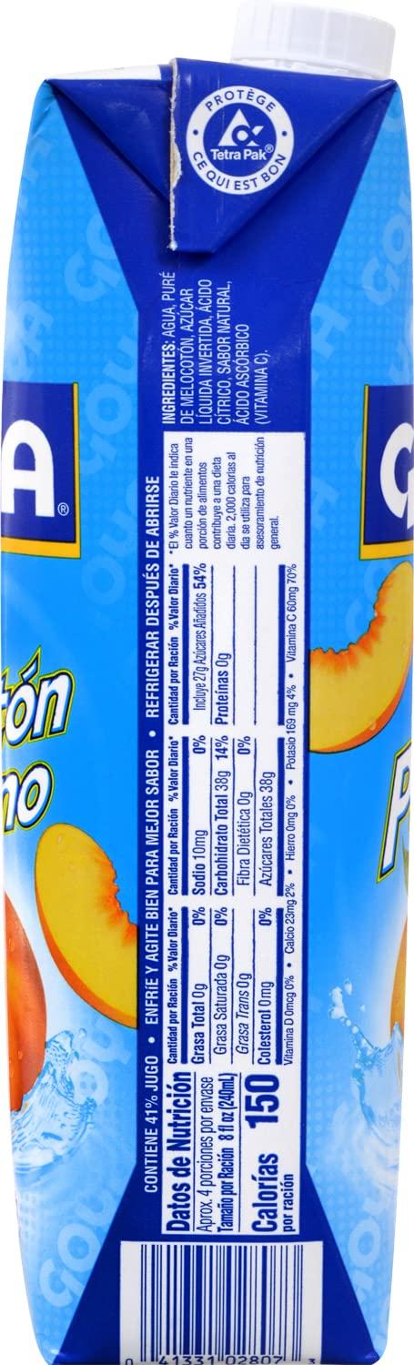 image:imageGoya Foods Peach Nectar 338 Fl Oz Pack of 12338 Fl Oz Pack of 12
