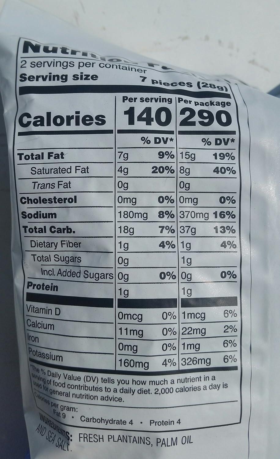 image:imageGoya Foods Plantain Chips Original 2 Ounce Pack of 20Salted