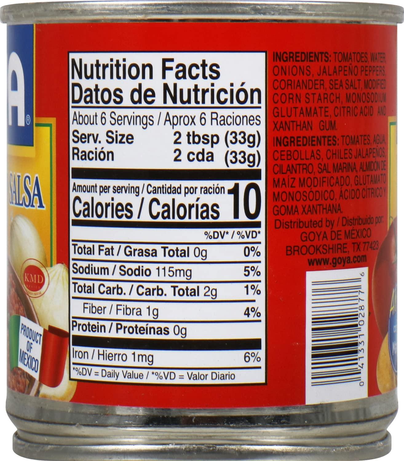 image:imageGoya Foods Salsa Roja Mexican Red Salsa 7 Ounce Pack of 24salsa roja mexican red salsa
