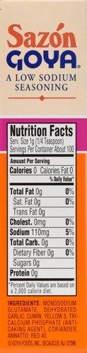 image:imageGoya Foods Sazn Seasoning with Coriander amp Annatto No Salt Added 352 Ounce Pack of 18352 Ounce Pack of 18