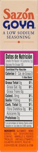 image:imageGoya Foods Sazn Seasoning with Coriander amp Annatto No Salt Added 352 Ounce Pack of 18352 Ounce Pack of 18