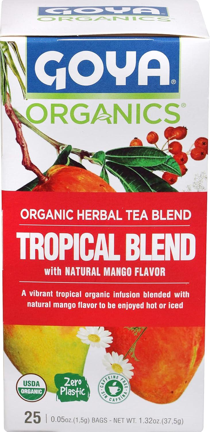 image:imageGoya Organic Herbal Mediterranean Tea Blend 25 Bags Pack of 12Tropical