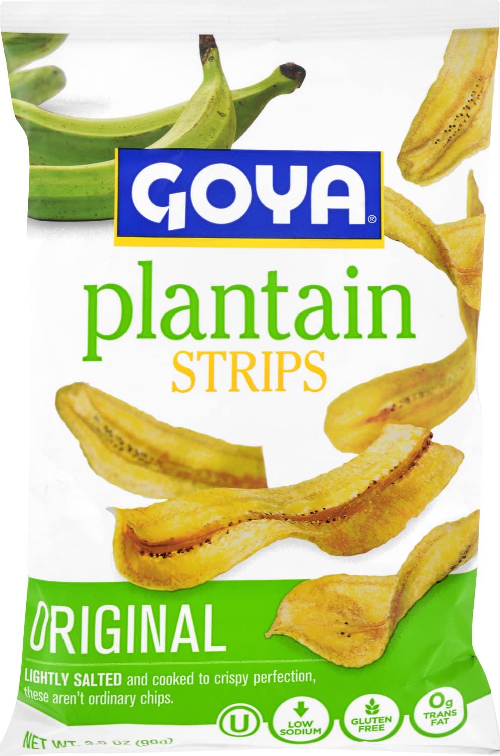 image:imageGoya Plantain Chips Hot amp Spicy 5 Ounce Pack of 12 Seasoned with a Kick Great for dipping in Salsas and GuacamoleOriginal