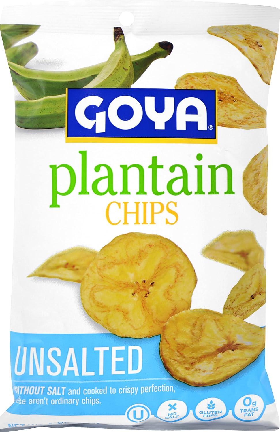 image:imageGoya Plantain Chips Hot amp Spicy 5 Ounce Pack of 12 Seasoned with a Kick Great for dipping in Salsas and GuacamoleUnsalted