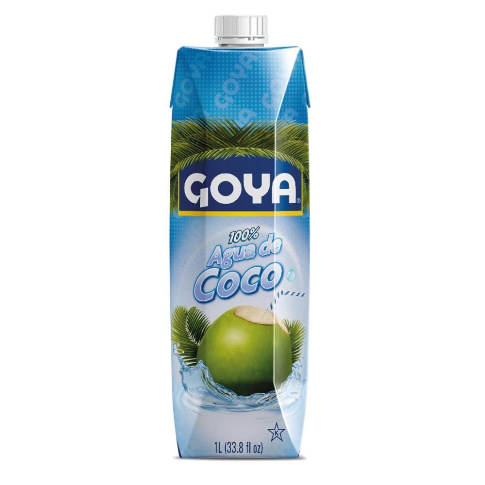 image:imageGoya Foods 100 Pure Coconut Water 3379 Ounce338 Fl Oz Pack of 1