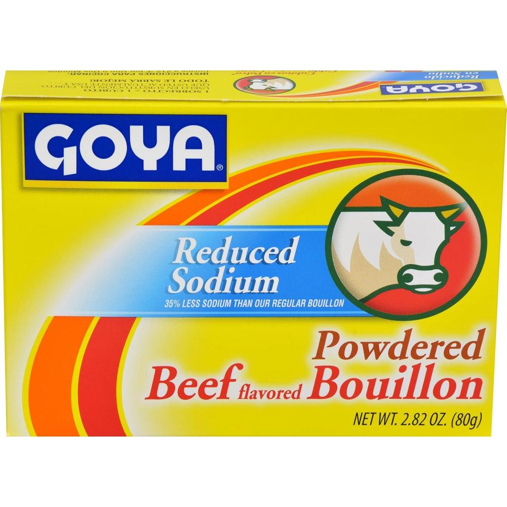 image:imageGoya Foods Beef Bouillon Reduced Sodium 282 Ounce282 Ounce Pack of 1