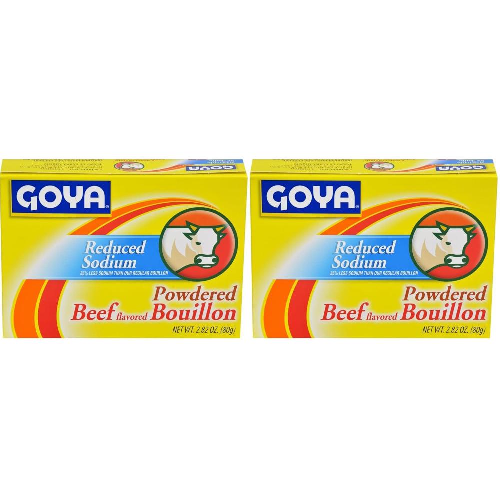 image:imageGoya Foods Beef Bouillon Reduced Sodium 282 Ounce282 Ounce Pack of 2