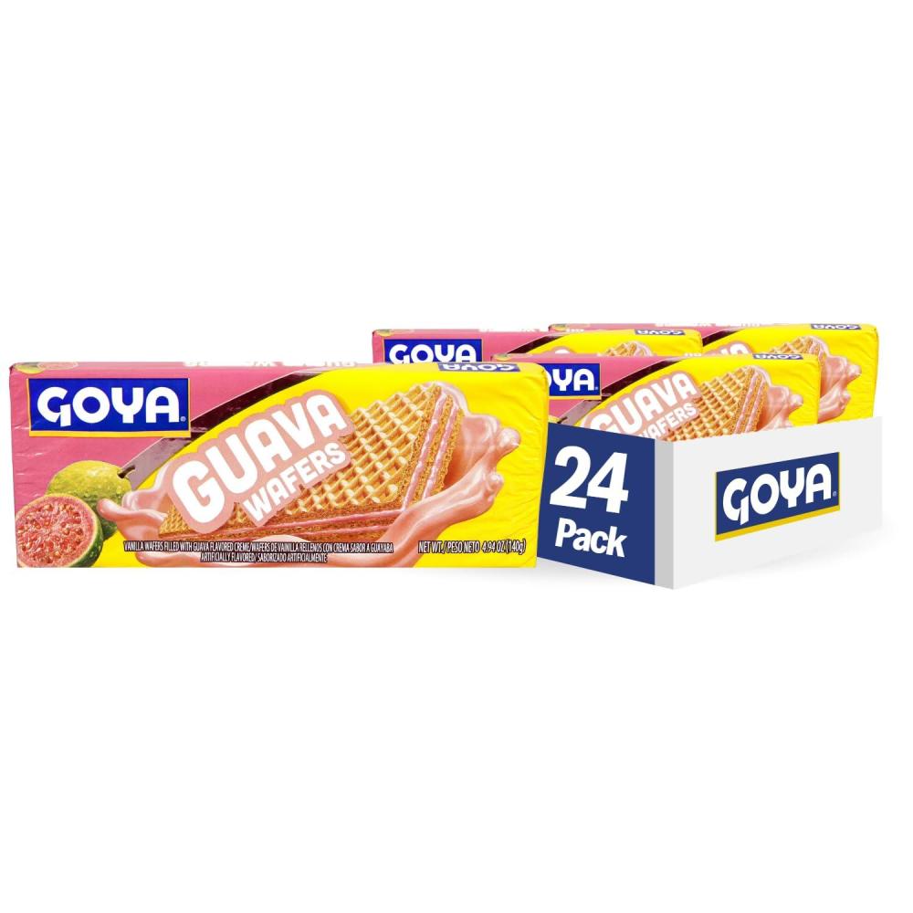 image:imageGoya Foods Chocolate Wafers 494 Ounce Pack of 24Guava